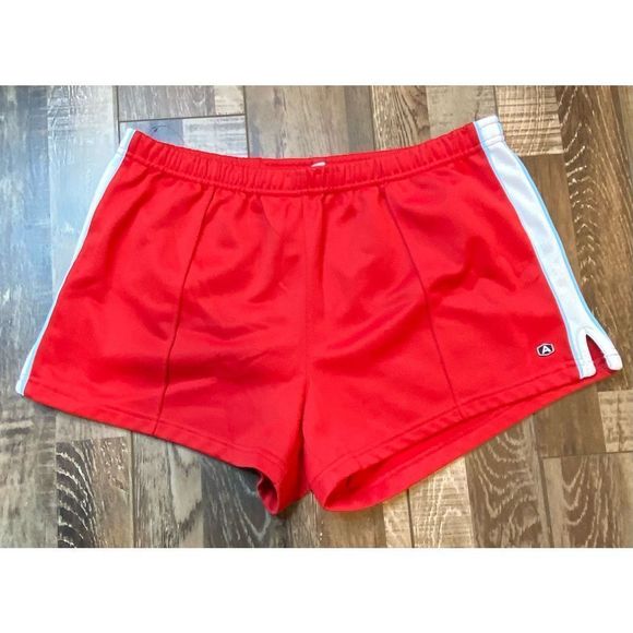 Abercrombie & Fitch Shorts Vintagewomens Af Abercrombie Red Gym